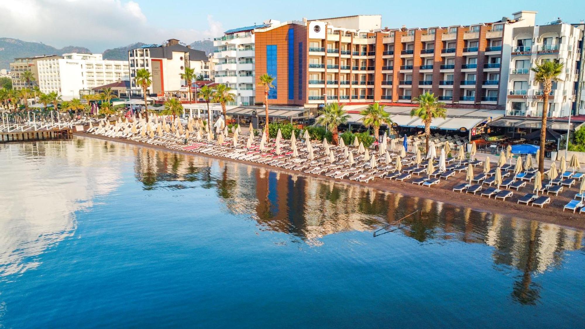 Point Beach Hotel Marmaris Exteriör bild